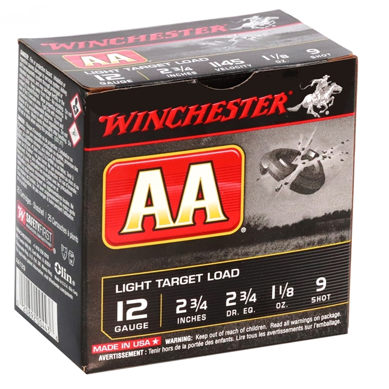 Winchester Light Target Load AA 12 Gauge 2 3/4