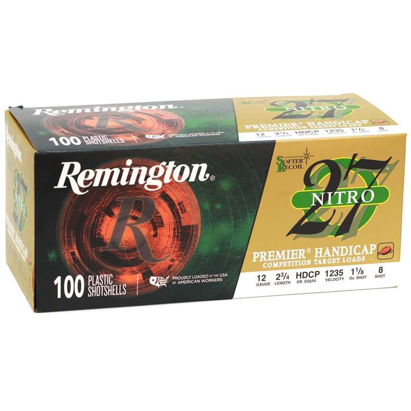 Remington Premier Nitro Target Load 12 Gauge Ammo 2-3/4