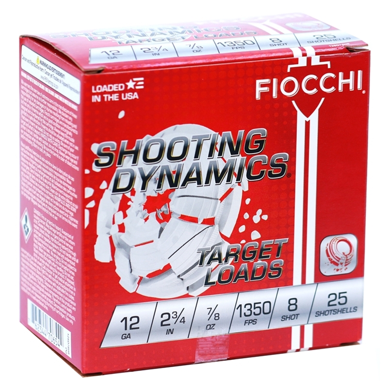 Fiocchi Shooting Dynamics 12 Gauge Ammo 2-3/4