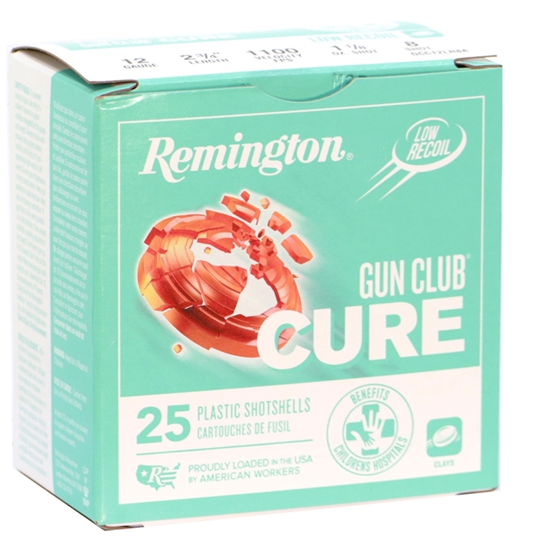Remington Gun Club Cure 12 Gauge Ammo 2 3/4