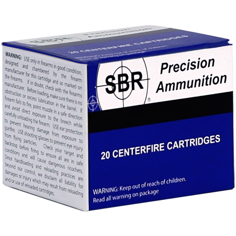 SBR Precision 375 SOCOM Ammunition 250 Grain Full Metal Jacket - SL3759