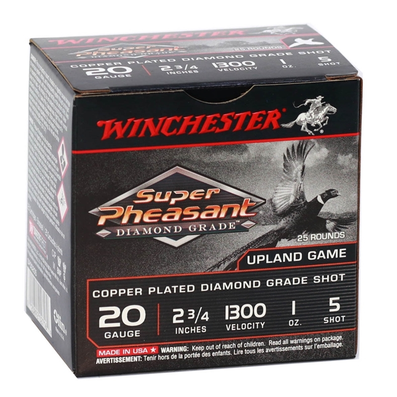 Winchester Super Pheasant 20 Gauge Ammo 2-3/4