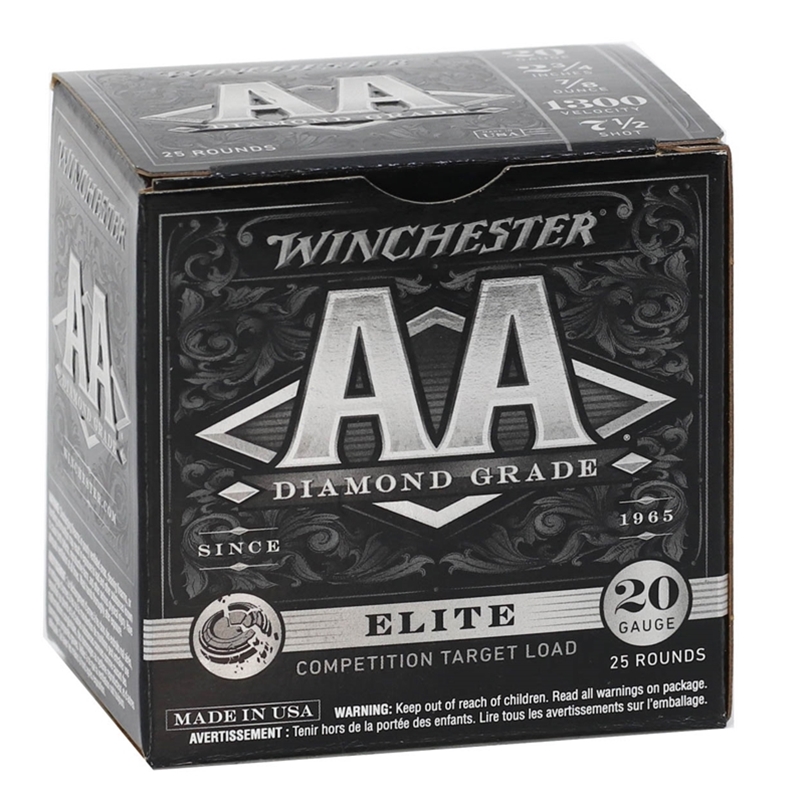 Winchester USA AA Diamond Grade 20 Gauge Ammo 2-3/4