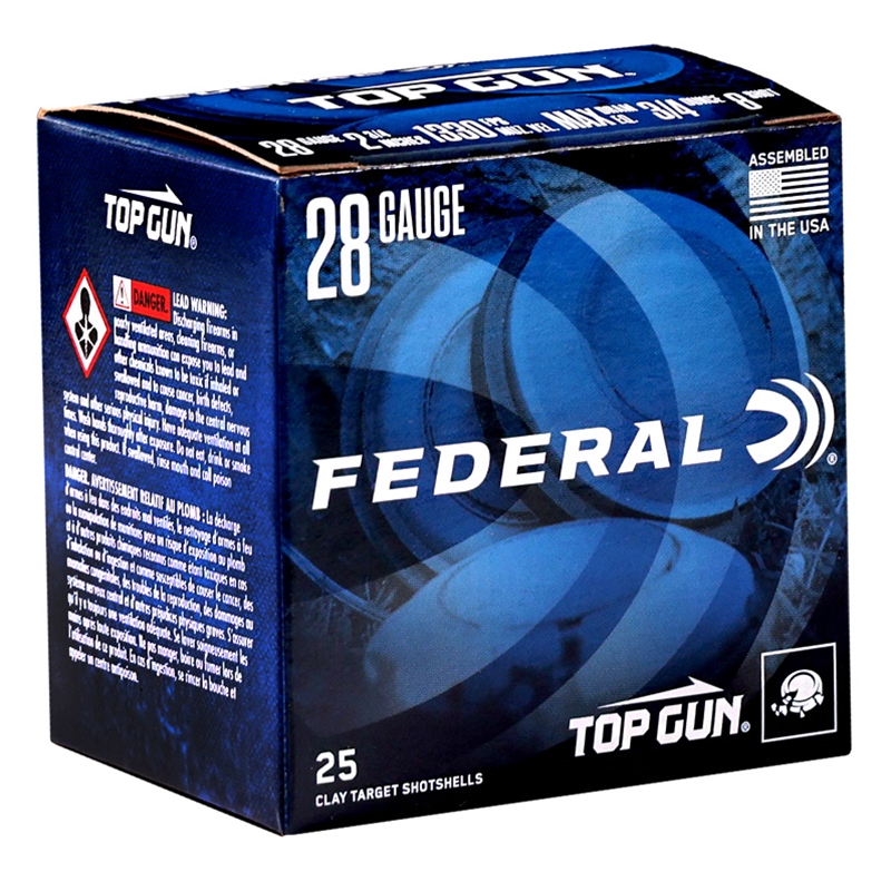 Federal Top Gun 28 Gauge Ammo 2-3/4