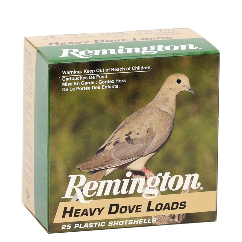 Remington Heavy Dove 12 Gauge Ammo 2-3/4