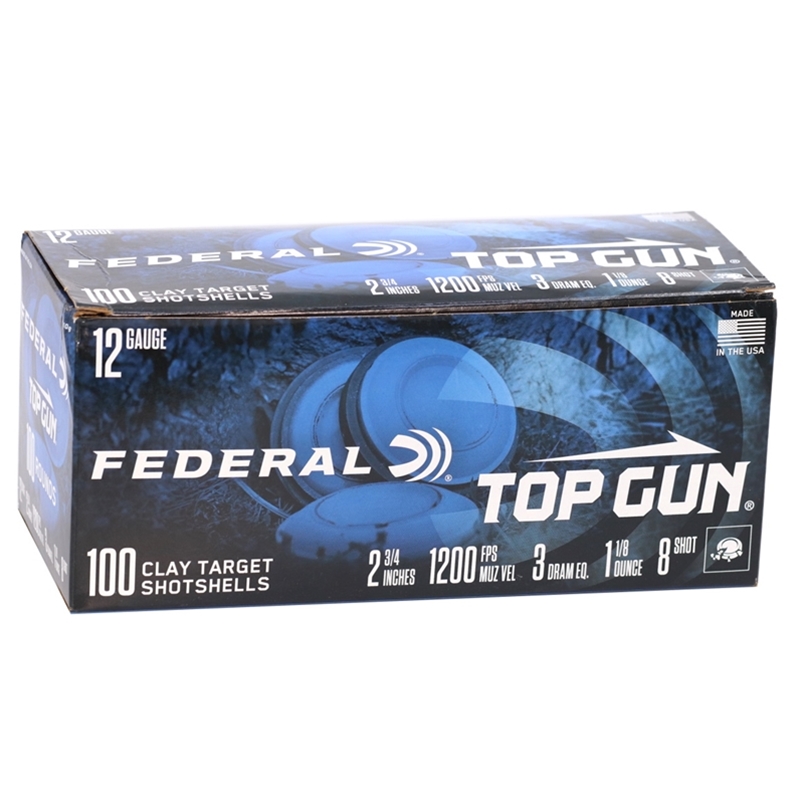 Federal Top Gun 12 Gauge Ammo 2 3/4
