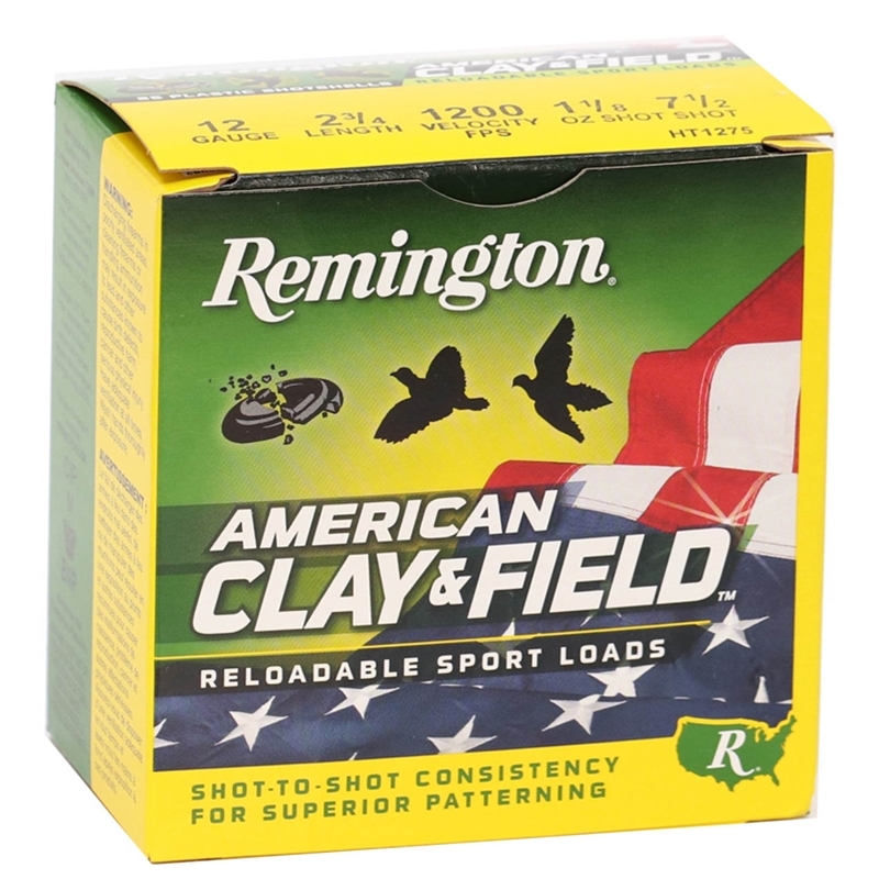 Remington American Clay & Field 12 Gauge 2 3/4