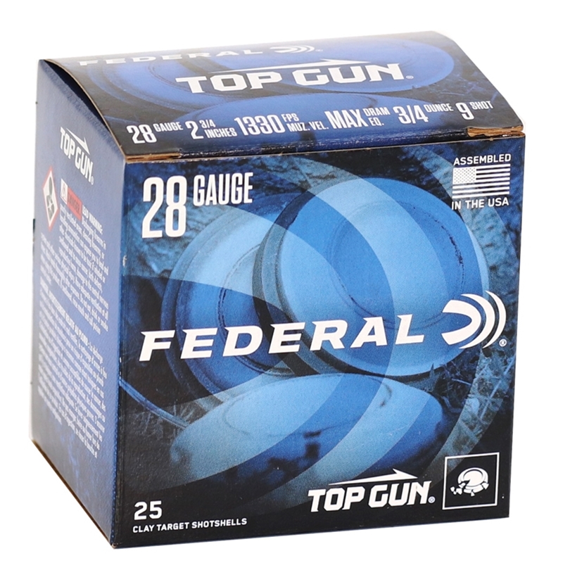 Federal Top Gun 28 Gauge Ammo 2-3/4