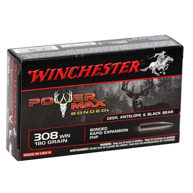Winchester Super-X 308 Winchester Ammo 180 Grain Protected Hollow Point 