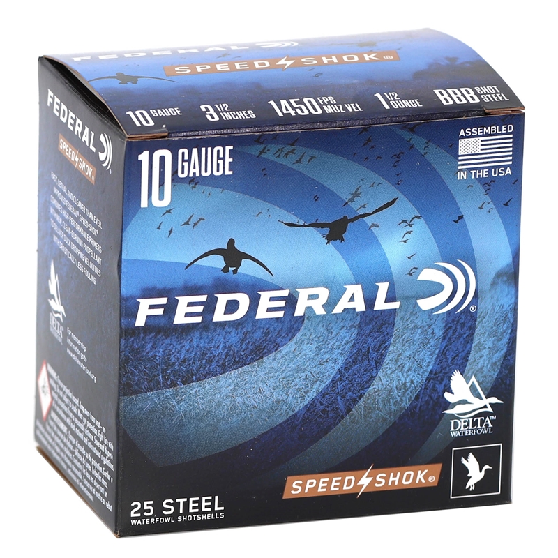 Federal Speed Shok Waterfowl 10 Gauge Ammo 3 1/2