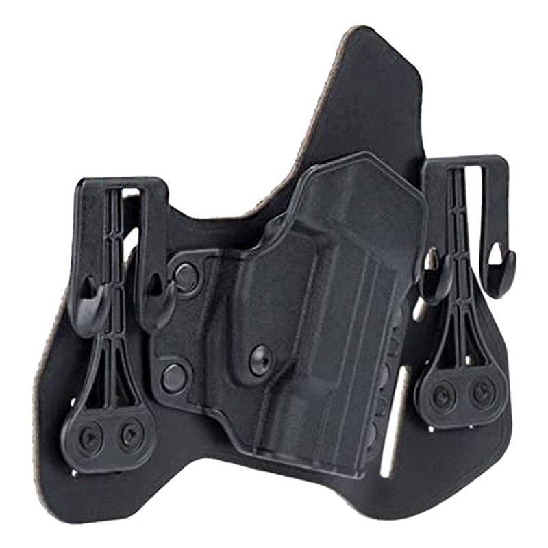 Blackhawk Leather Tuckable Pancake Holster Right Hand Black