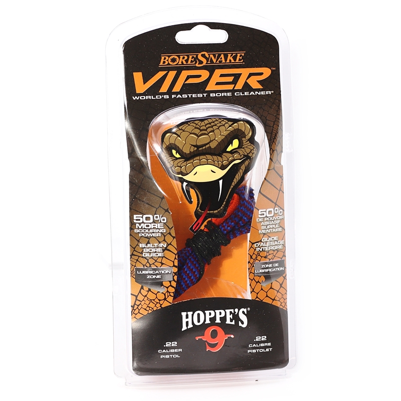 Hoppe's BoreSnake Viper .22 Caliber Pistol Cleaner 
