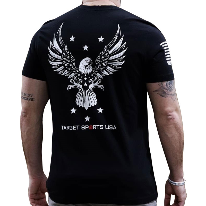 Target Sports USA Short Sleeve T-Shirt - Men's - Eagle Print
