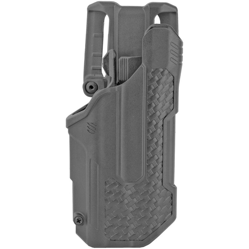 Blackhawk T-Series LVL 2 Duty Belt Holster for Glock 17/22/31 With TLR 1 And 2 Right Hand Black