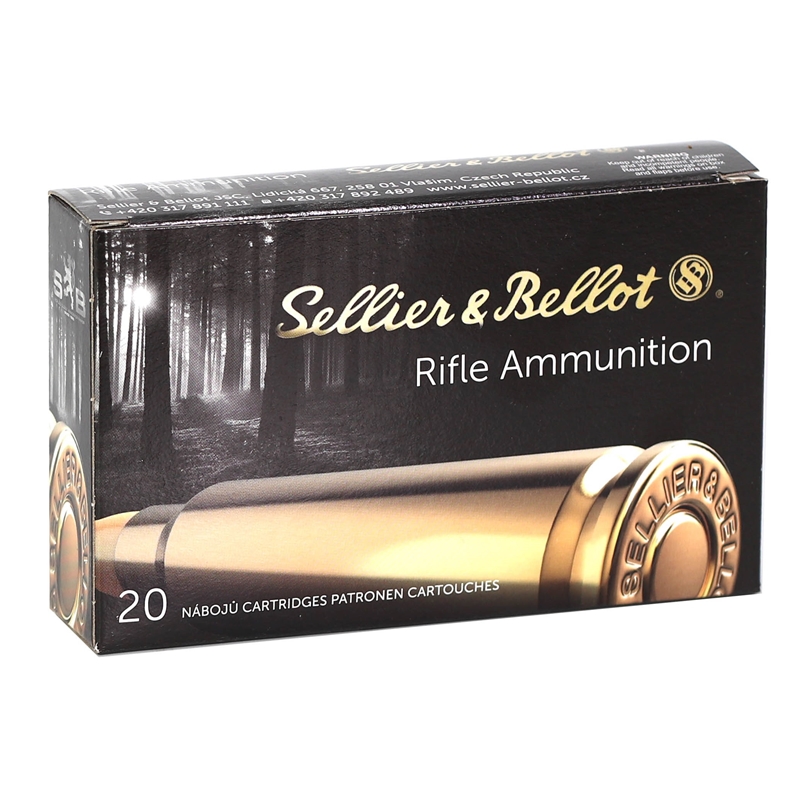 Sellier & Bellot 6.5×55mm Swedish Mauser Ammo 131 Grain Soft Point 