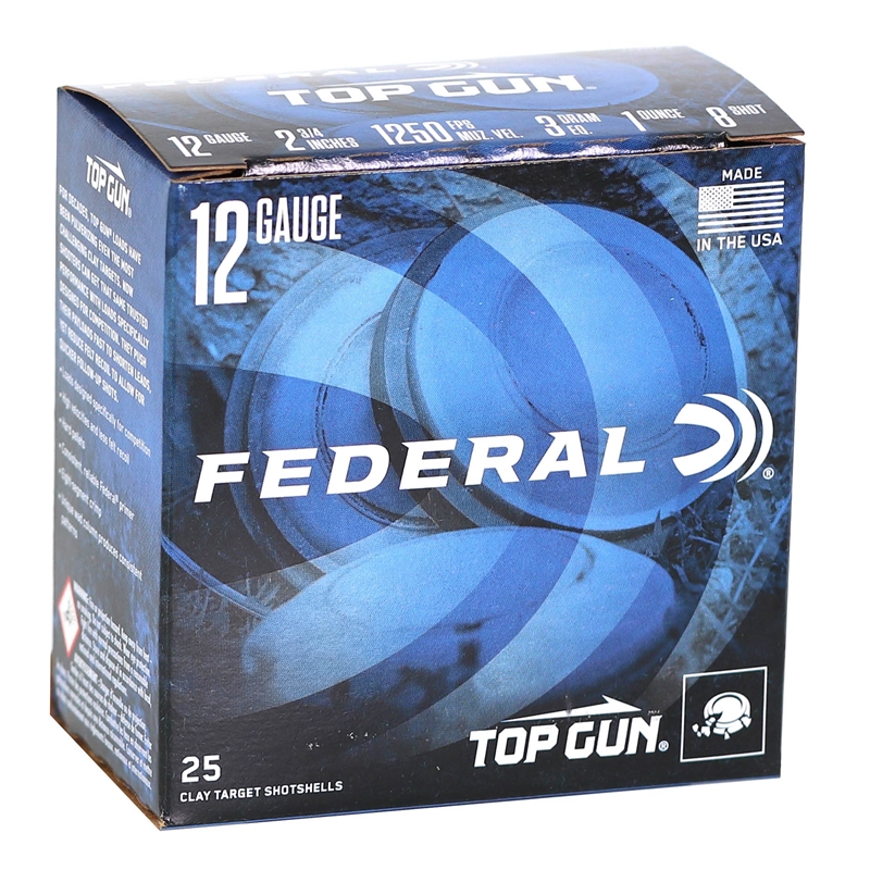 Federal Top Gun Sporting 12 Gauge Ammo 2-3/4