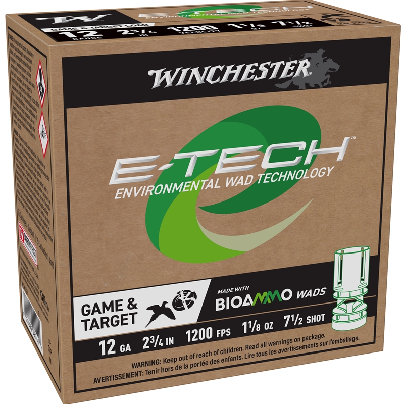 Winchester E-Tech 12 Gauge  Ammo 2 3/4