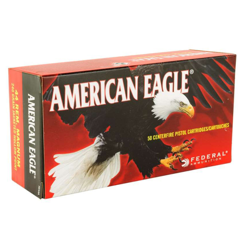 Federal American Eagle 44 Remington Magnum Ammo 240 Grain Jacketed Hollow Point