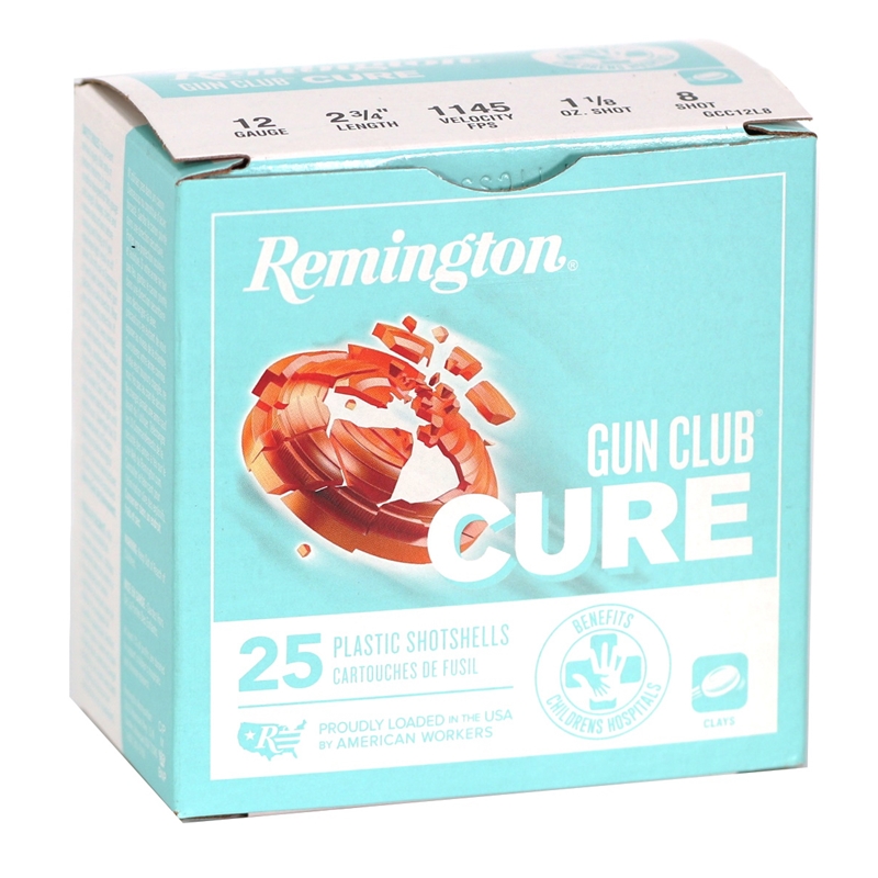 Remington Gun Club Cure 12 Gauge Ammo 2 3/4