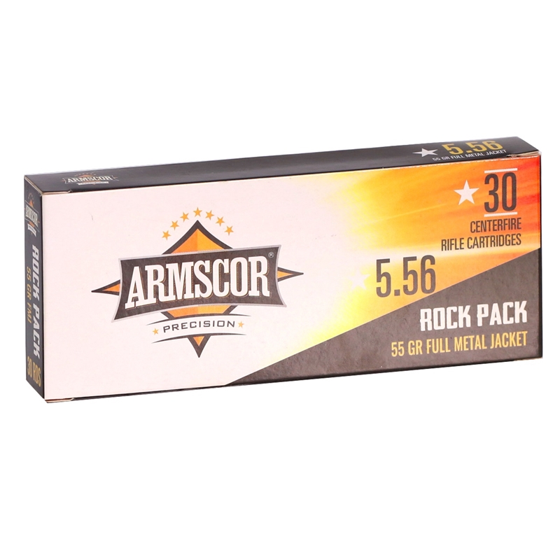 Armscor Precision 5.56x45mm Ammo 55 Grain Full Metal Jacket 