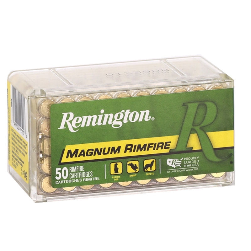 Remington Magnum Rimfire 17 HMR Ammo 20 Grain JSP