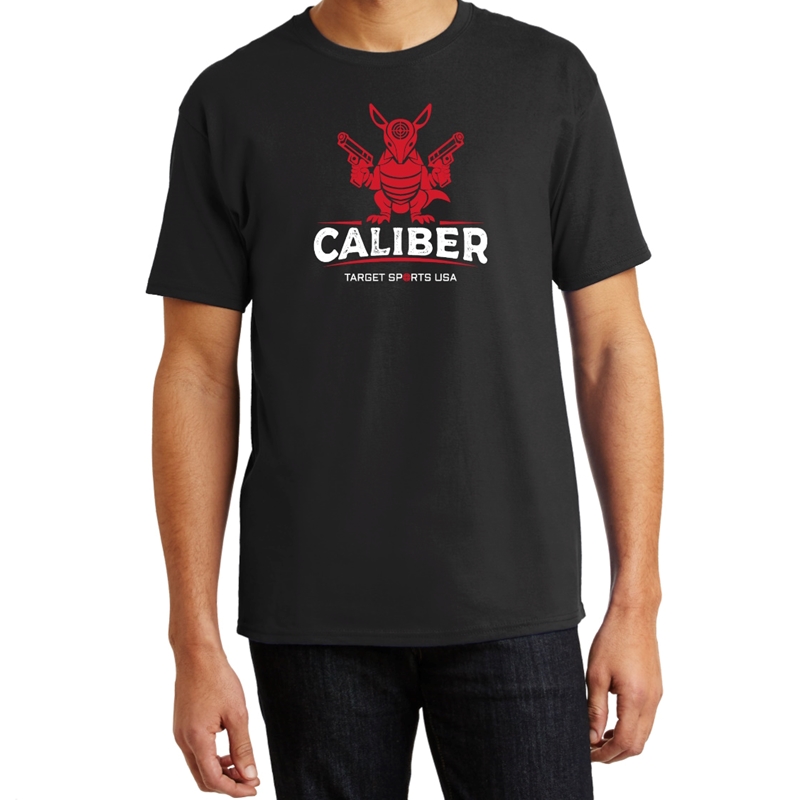 Target Sports USA Mascot Short Sleeve - Gildan Cotton T-Shirt Black 