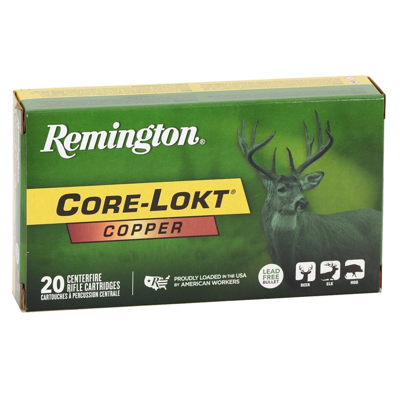 Remington Core-Lokt Copper 308 Winchester Ammo 150 Grain Hollow Point