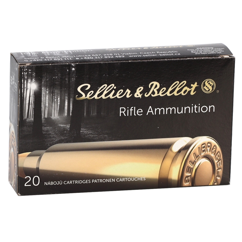 Sellier & Bellot 6.5x57mm Mauser Ammo 131 Grain Soft Point 