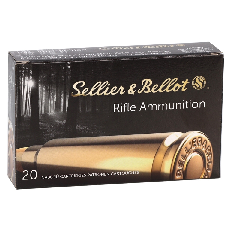 Sellier & Bellot 6.5x57mm R Mauser Ammo 131 Grain Soft Point