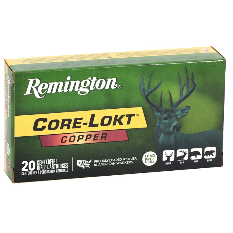 Remington Core-Lokt 300 Wichester Magnum Ammo 180 Grain Copper Hollow Point
