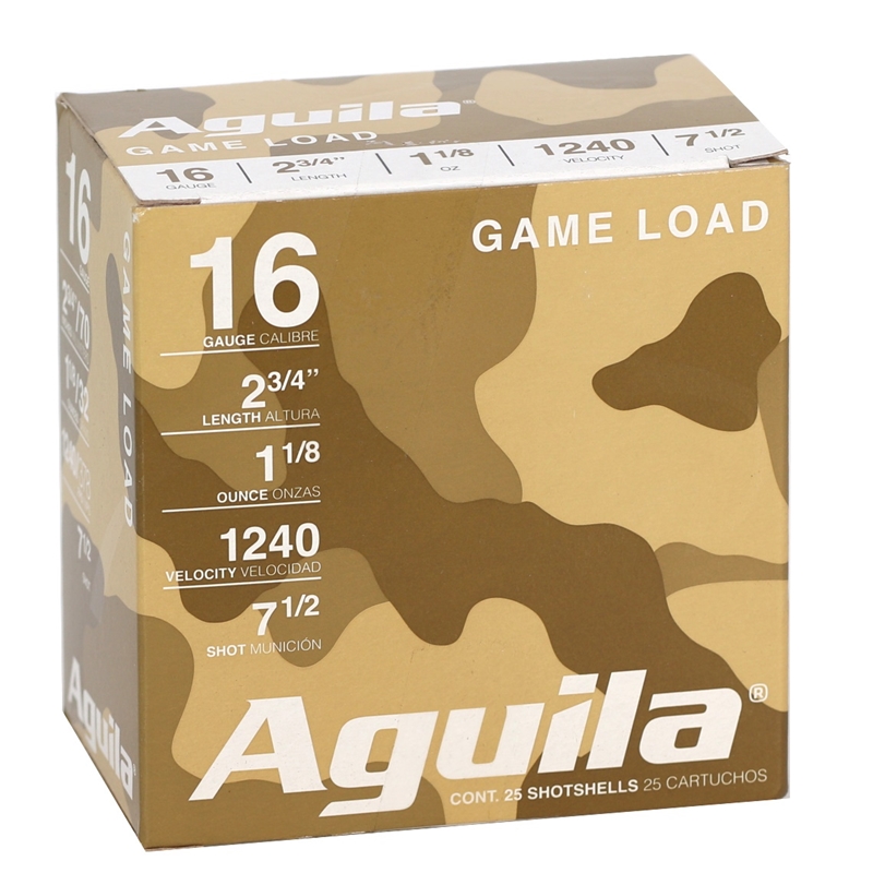 Aguila Game Load 16 Gauge Ammo 2-3/4