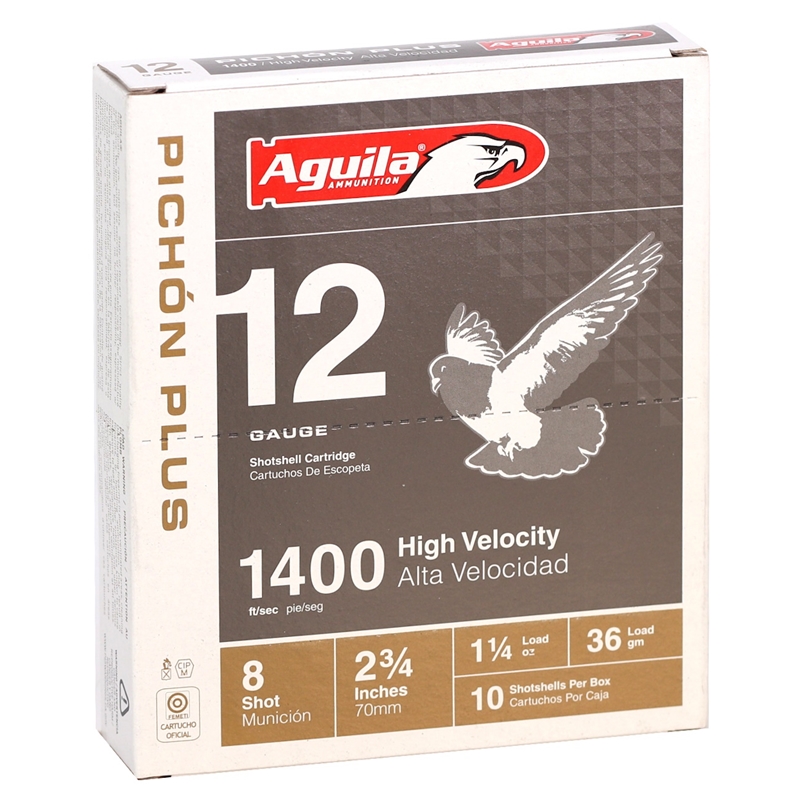 Aguila Pichon Plus HV 12 Gauge  Ammo 2-3/4