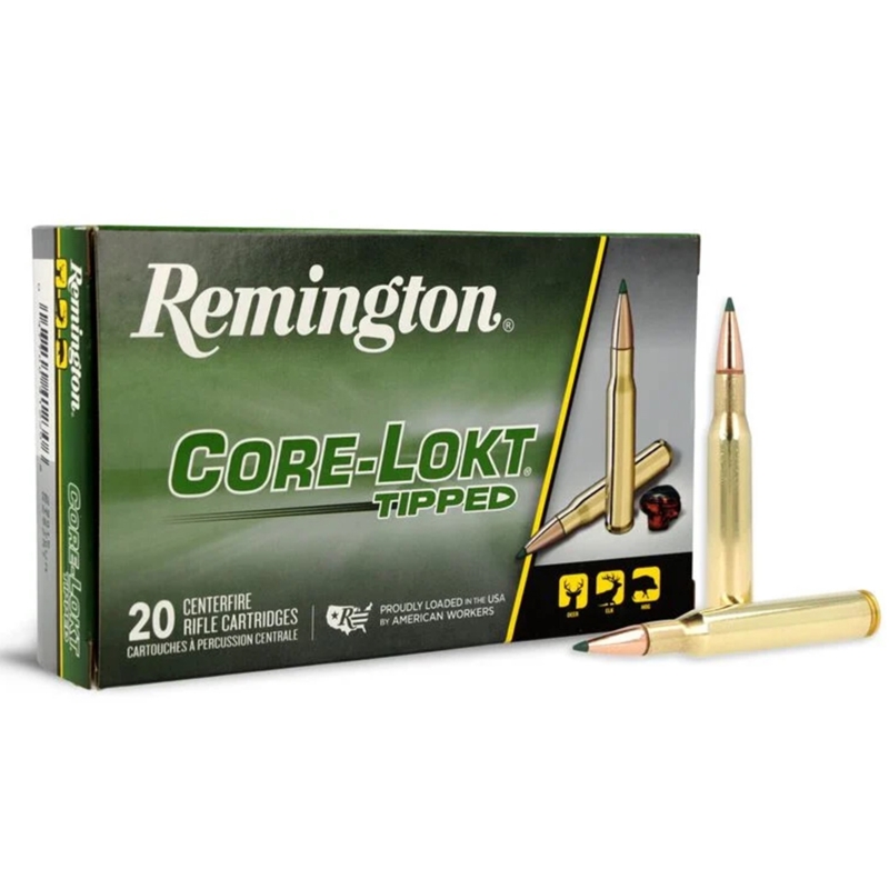 Remington Premier Cut 270 Winchester Magnum Ammo 130 Grain Core-Lokt Copper Tipped