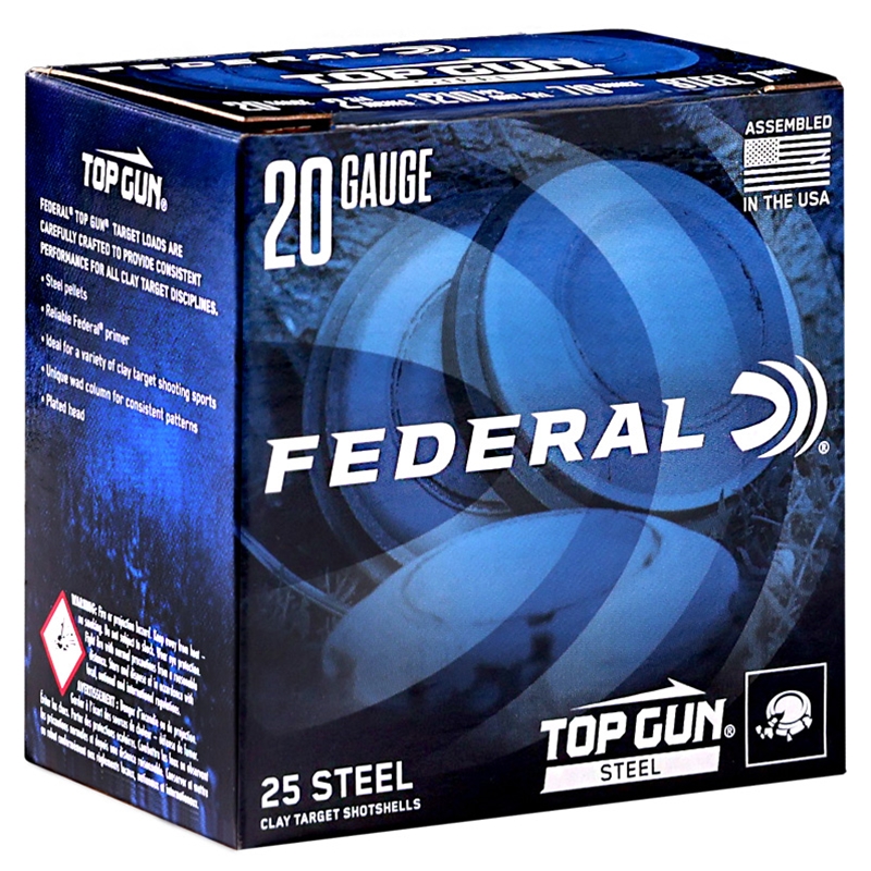 Federal Top Gun 20 Gauge Ammo 2-3/4