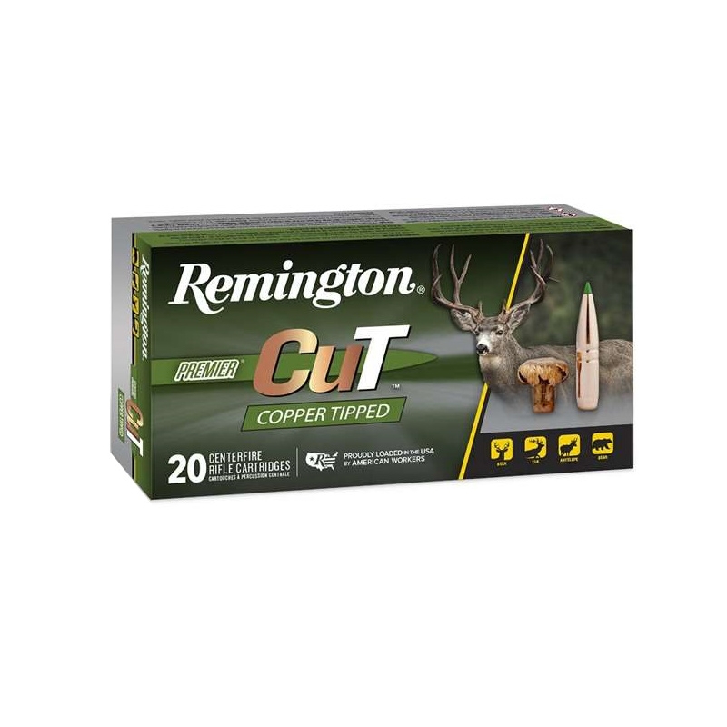 Remington Premier Cut 7mm Remington Magnum Ammo 150 Grain Copper Tipped