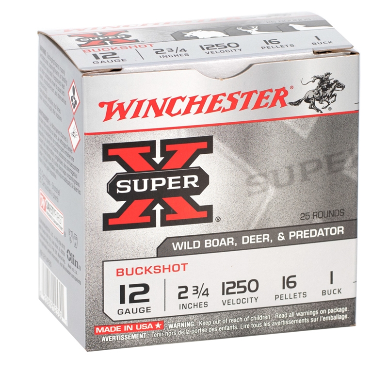 Winchester Super-X 12 Gauge Ammo 2-3/4