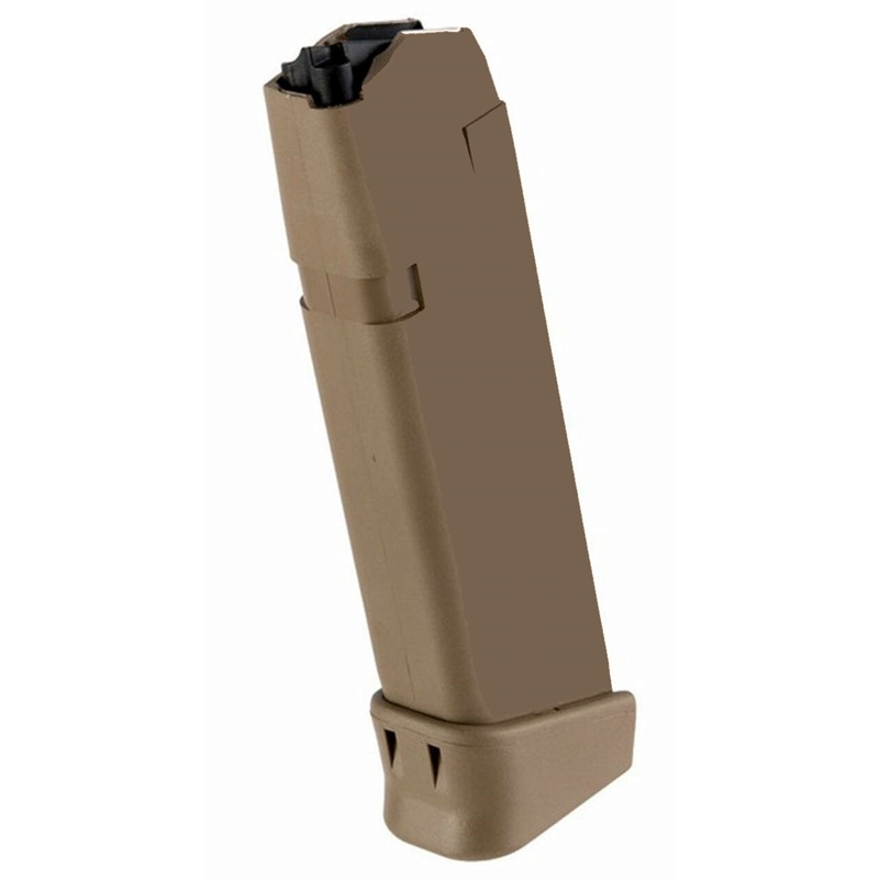 Glock 19x 9mm Luger 19 Round Extended Magazine Coyote Tan Finish
