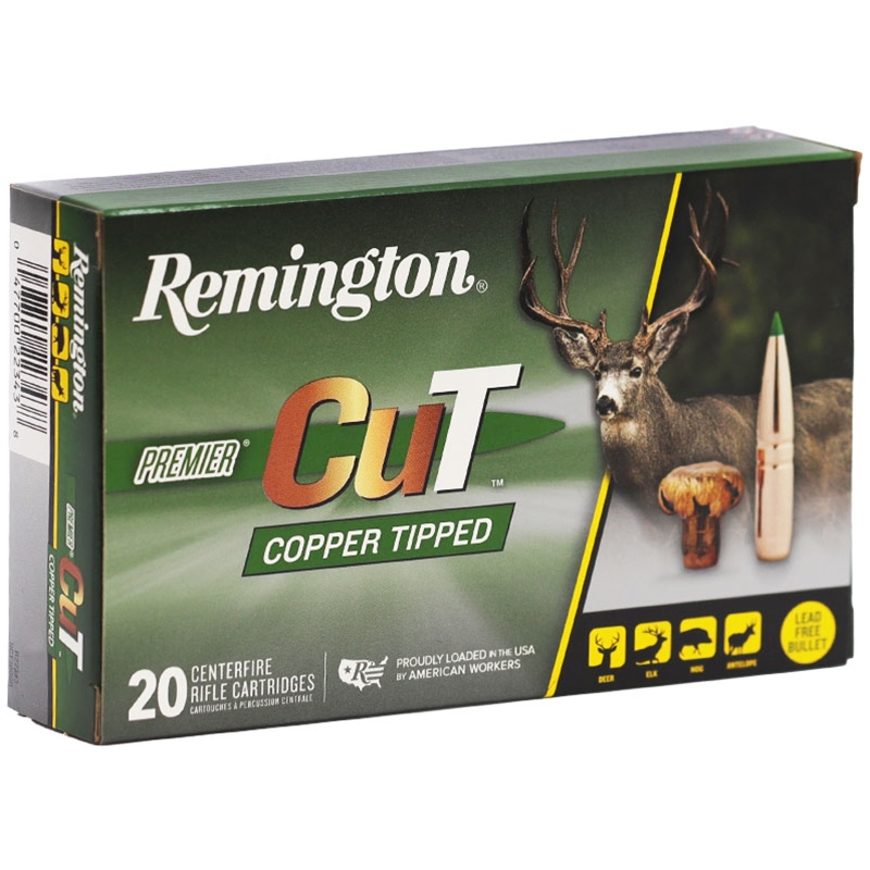 Remington Premier CuT 30-06 Springfield Ammo 165 Grain Copper Tipped