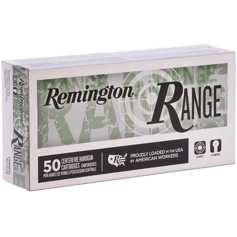 Remington Range 9mm Luger Ammunition 115 Grain Full Metal Jacket - T9MM3L