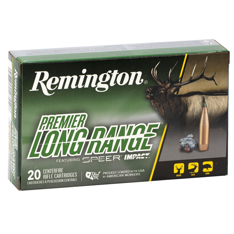 Remington Premier Long Range 270 Winchester Ammo 150 Grain Speer Impact 