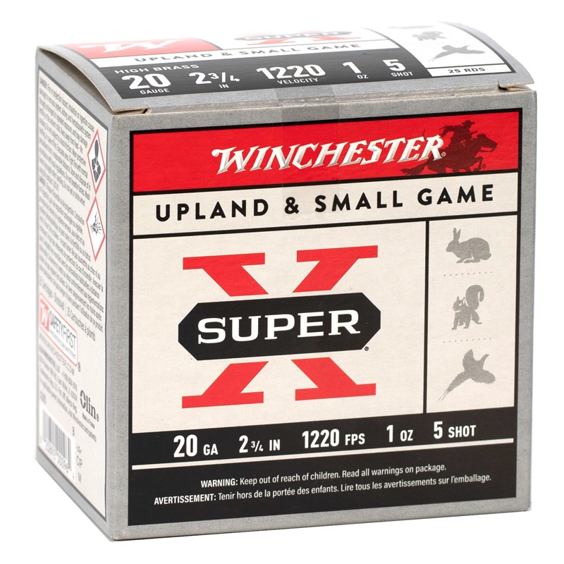 Winchester Super X High Brass 20 Gauge Ammo 2 3/4