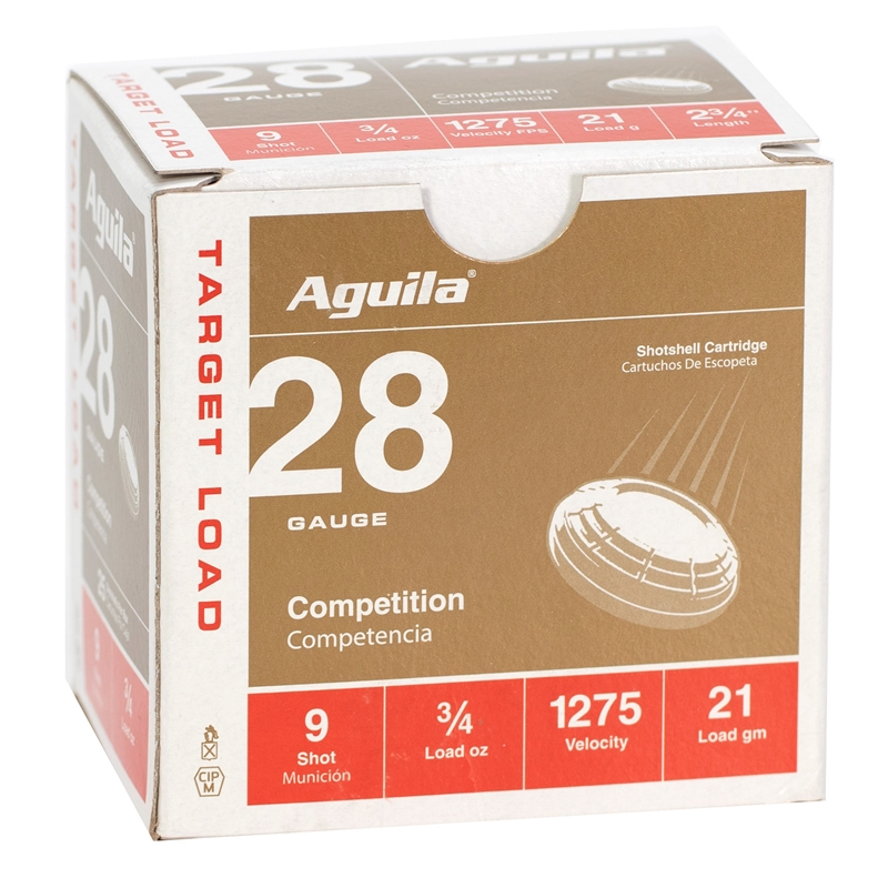 Aguila Target Load 28 Gauge Ammo 2 3/4