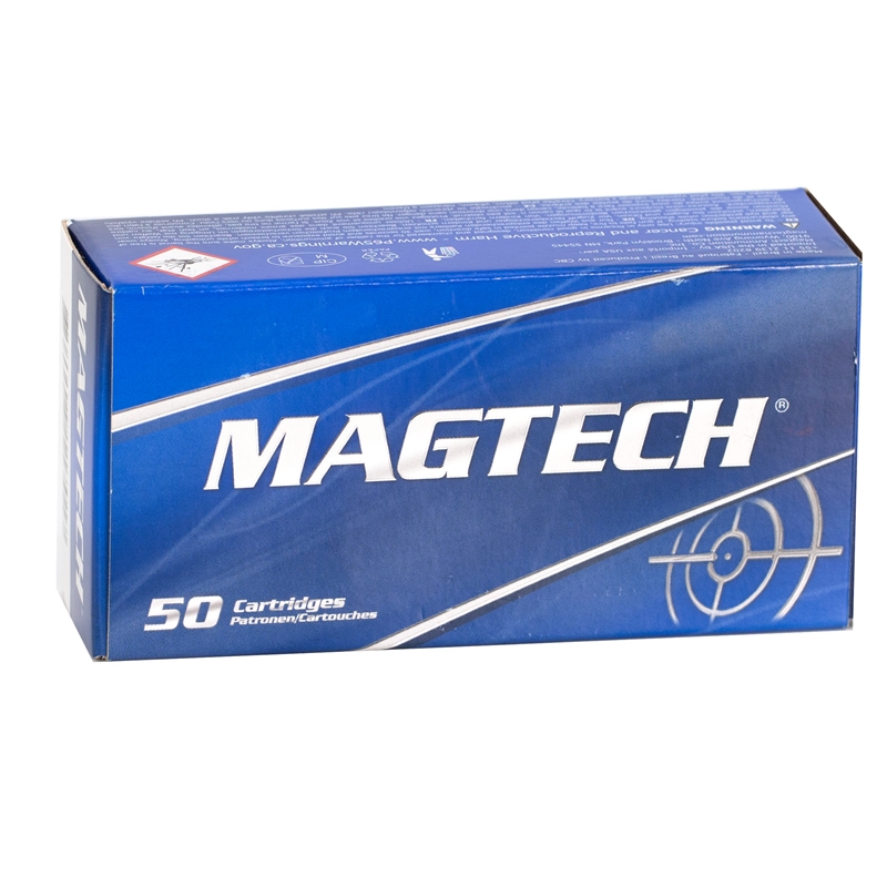 Magtech 9mm Luger Ammo 95 Grain Jacketed Soft Point Flat Nose 