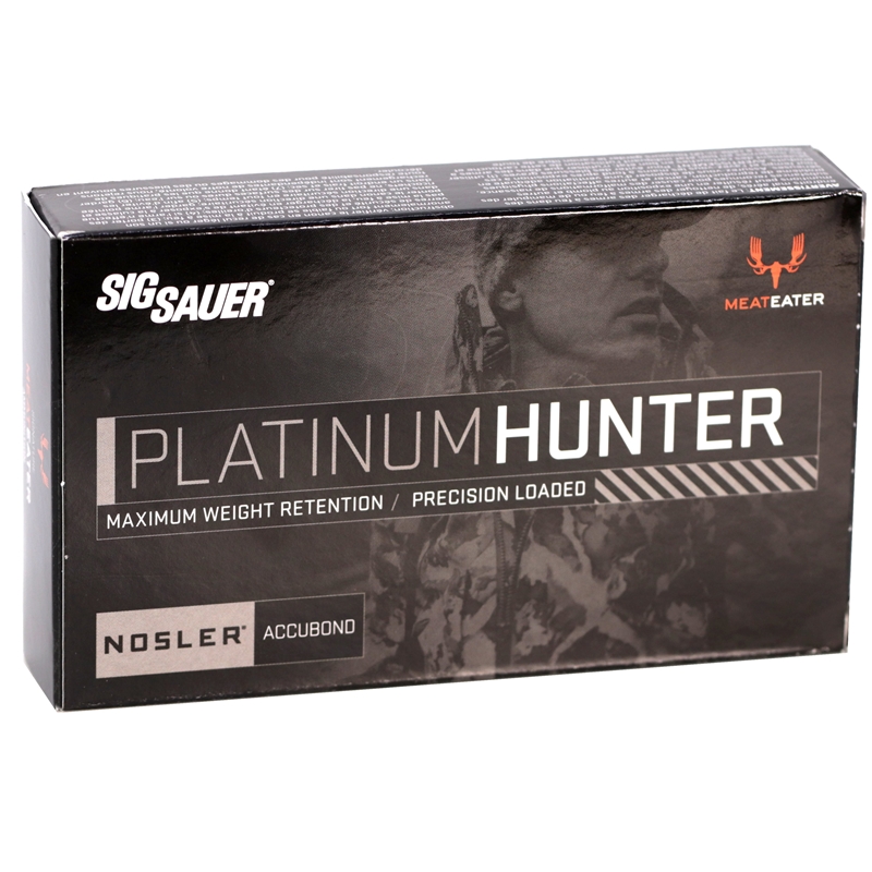 Sig Sauer Platinum Hunter 270 Winchester Ammo 150 Grain Nosler Accubond 