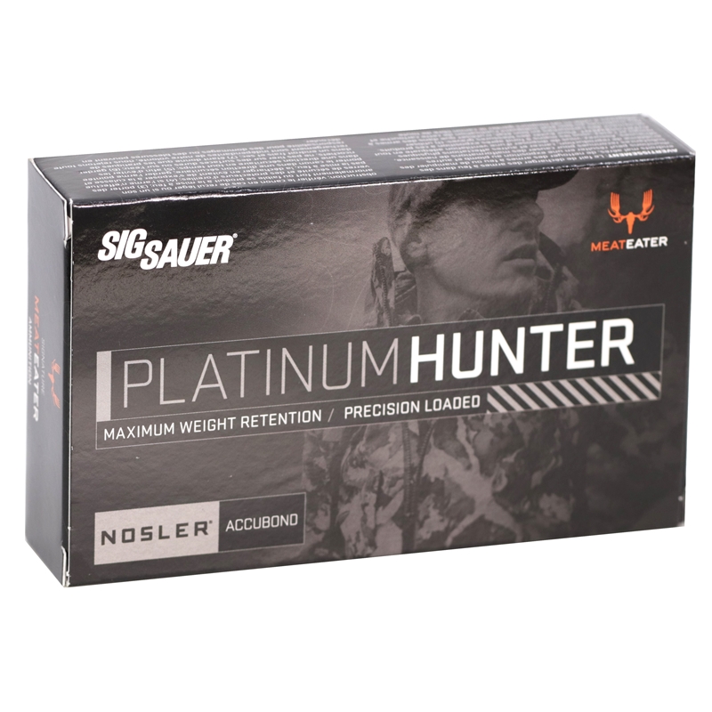 Sig Sauer Platinum Hunter 300 Winchester Magnum Ammo 180 Grain AccuBond 