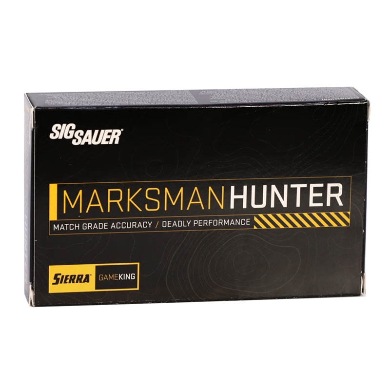 Sig Sauer Marksman Hunter 270 Winchester Ammo 140 Grain Hollow Point Boat Tail