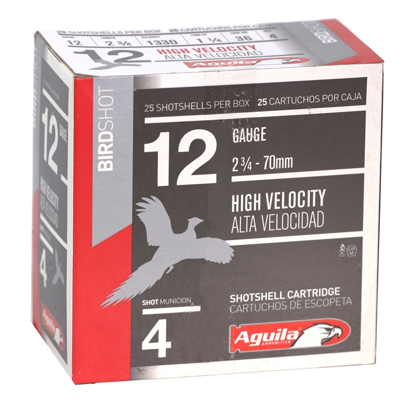 Aguila Field HV 12 Gauge Ammo 2-3/4