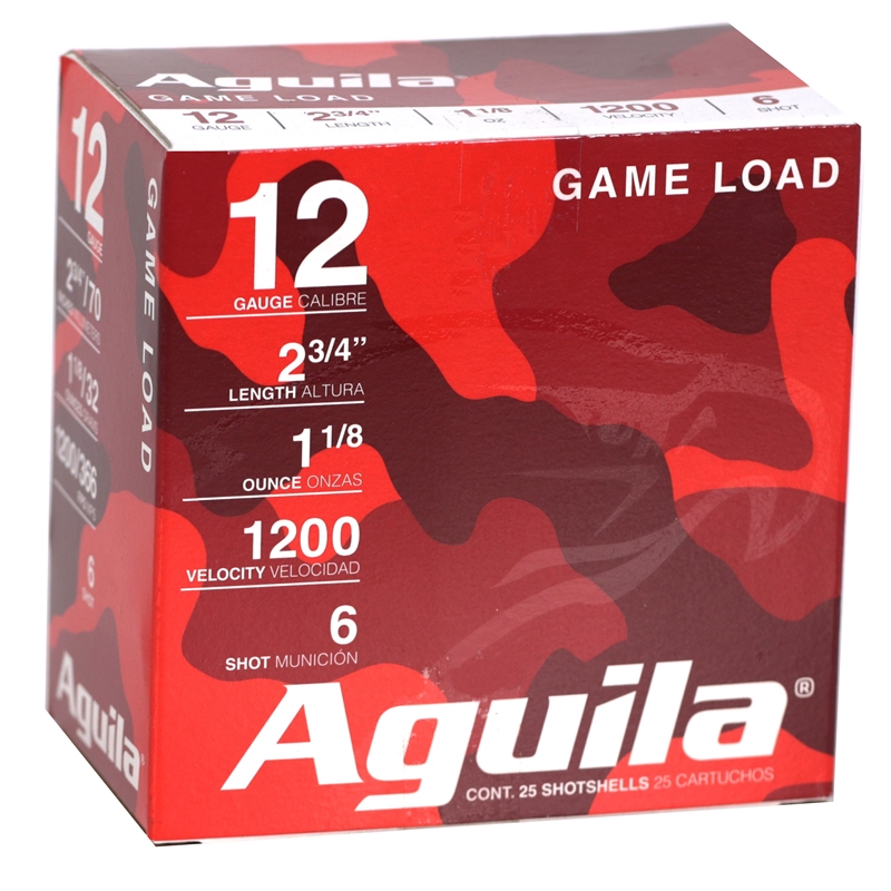 Aguila Game Load 12 Gauge Ammo 2-3/4