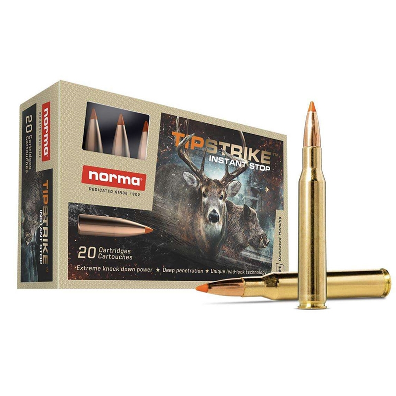 Norma Tipstrike 204 Ruger Ammunition 40 Grain Hornady V-MAX - 20156502