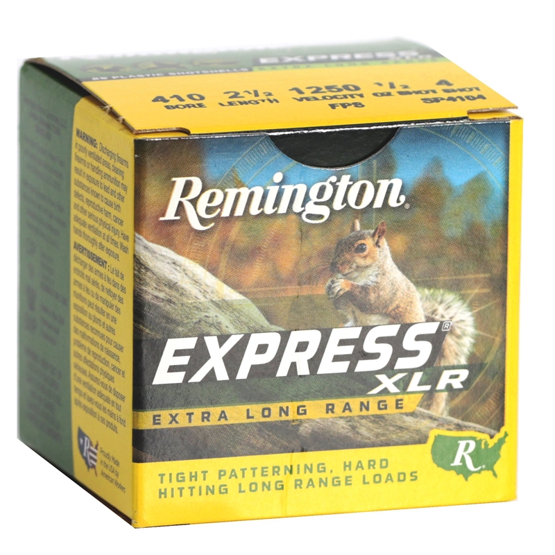 Remington Express XLR 410 Bore Ammunition 2-1/2